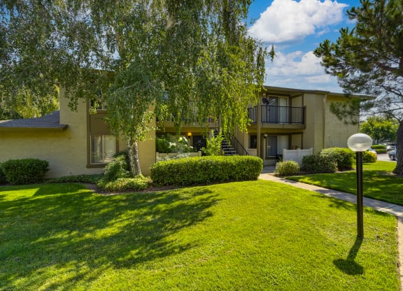 Apartment Building Exterior at Breckenridge Village Apartments, Sacramento, California