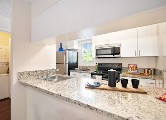 Fully-Equipped Kitchens at Hidden Oaks Apartments, California, 95621