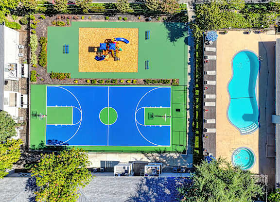 Ariel View of Property at The Renaissance Apartments, Citrus Heights