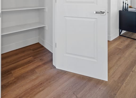 Built-In Shelving In Closet at Current by Lotus, Ogden