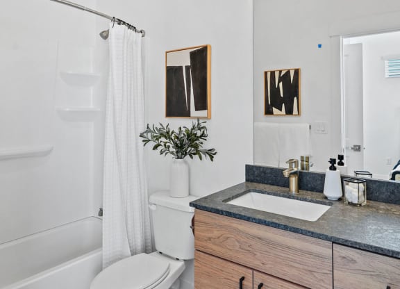 a bathroom with a toilet and a sink and a mirror