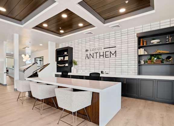 Community Kitchen at Lotus Anthem Apartments, Clearfield, 84015