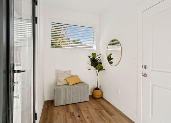 Sitting area at Greens by Lotus Townhomes, Ogden, UT, Utah