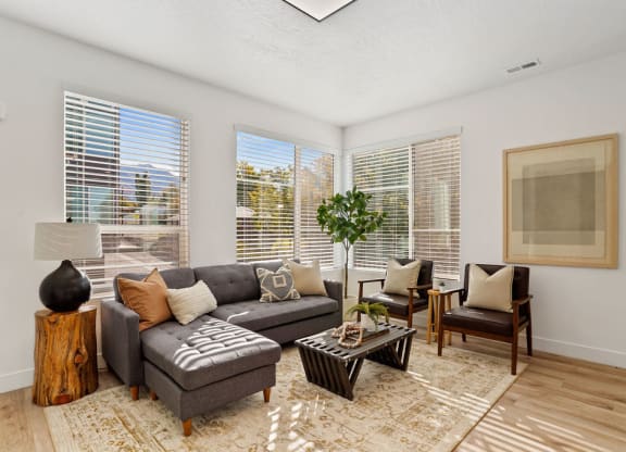 Gorgeous Living Room at Greens by Lotus Townhomes, Ogden, 84403