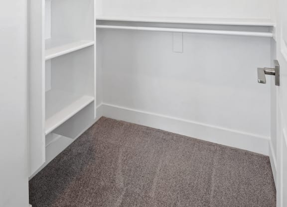 Walk-In Closets With Built-In Shelving at Current by Lotus, Utah , 84401