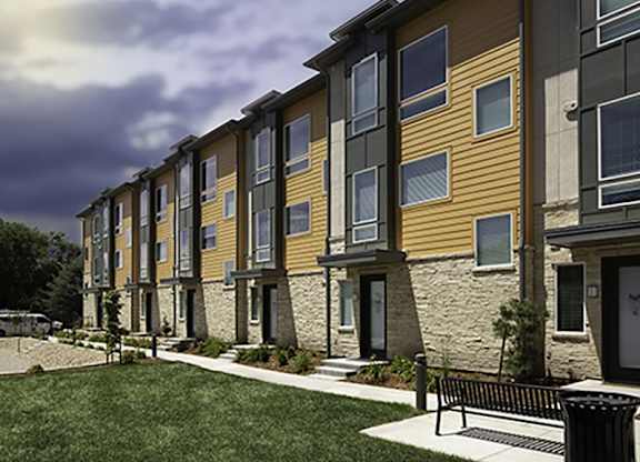 outside view of Townhome