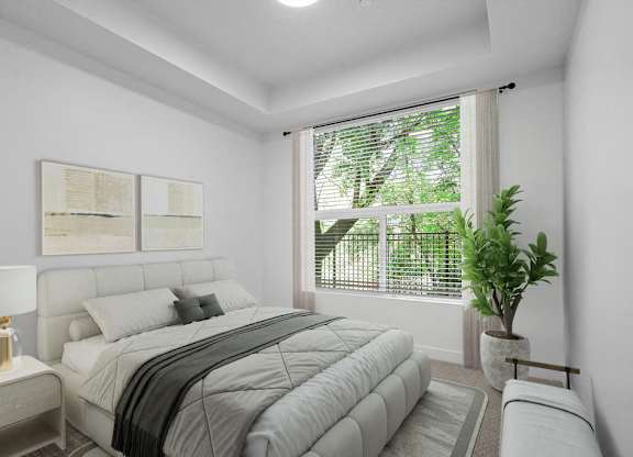 Bedroom at Lotus Riverwalk Apartments, Ogden, UT, 84401