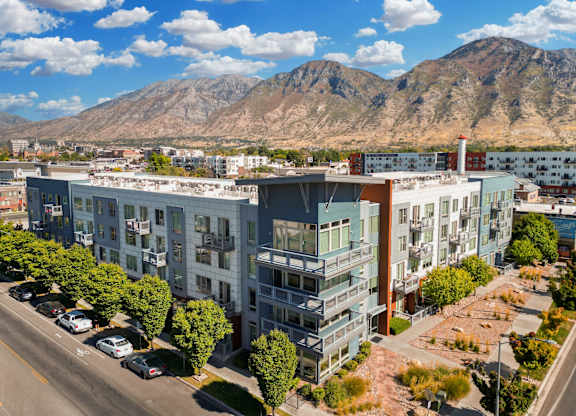 Arial photo of startup crossing apartments