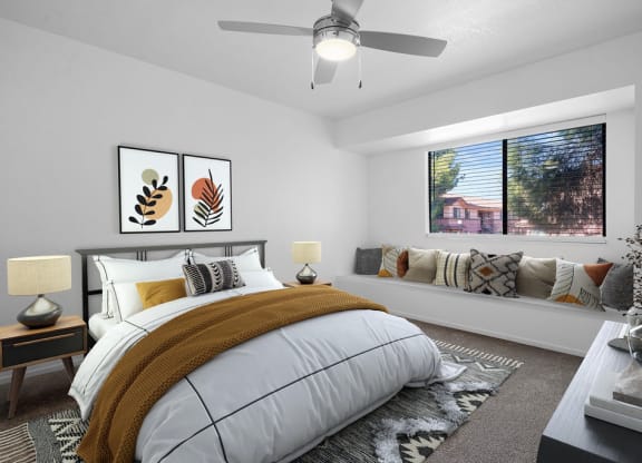sunset bedroom