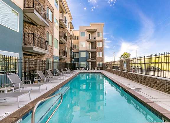 Pool and lounge area