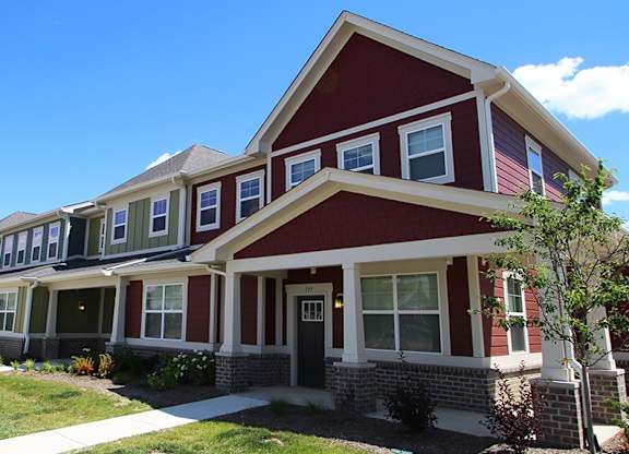 Unique Craftsman Style Exteriors at Sunrise on the Monon, Carmel, IN