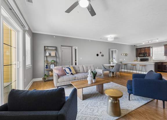 Spacious Living Room at Sunrise on the Monon, Carmel, 46280