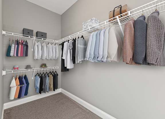 Spacious Walk In Closets at Sunrise on the Monon, Indiana