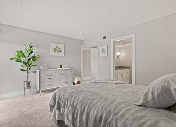 Large Bedrooms at Lakes of Carmel Apartments, Carmel, IN, 46032