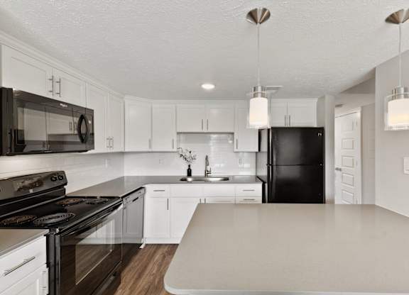 Eat-In Kitchen Table at Lakes of Carmel Apartments, Carmel, Indiana