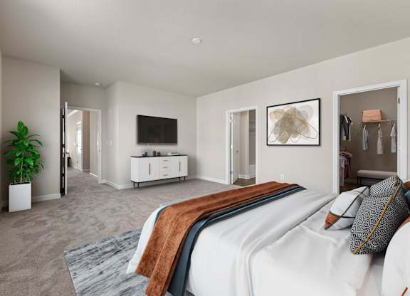Chardonnay Primary Bedroom at The Retreat at Carmel, Carmel, IN, 46280