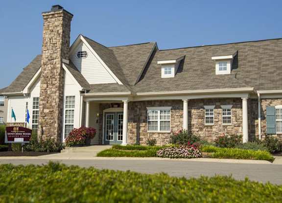 Clubhouse at Sand Creek Woods Apartments, Fishers, 46037
