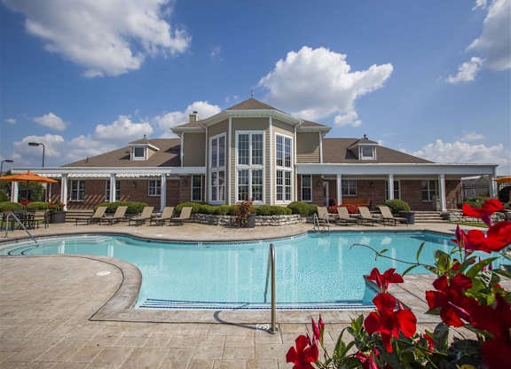 Resort Style Pool at The Retreat at Carmel, Indiana