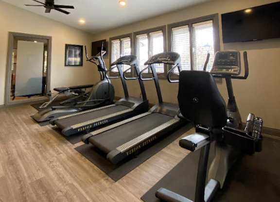 Fitness Cardio Equipment at Woodland Springs Apartment Homes, Indiana