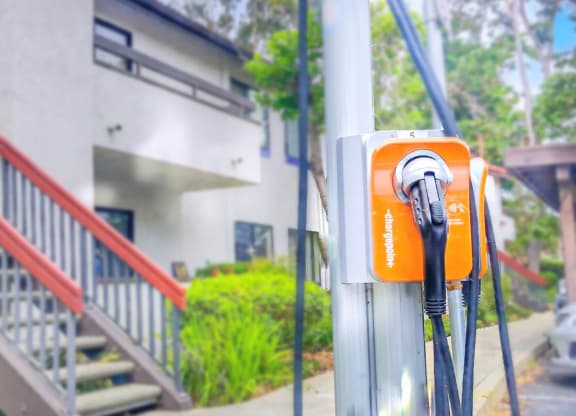 Village Park Apartments with Electric Car Charging