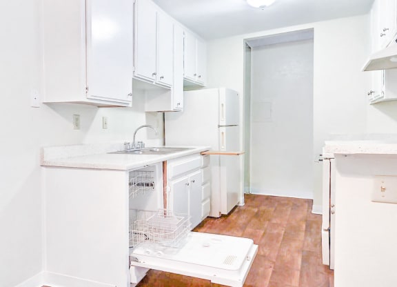 Village Park Apartments Kitchen with Dishwasher