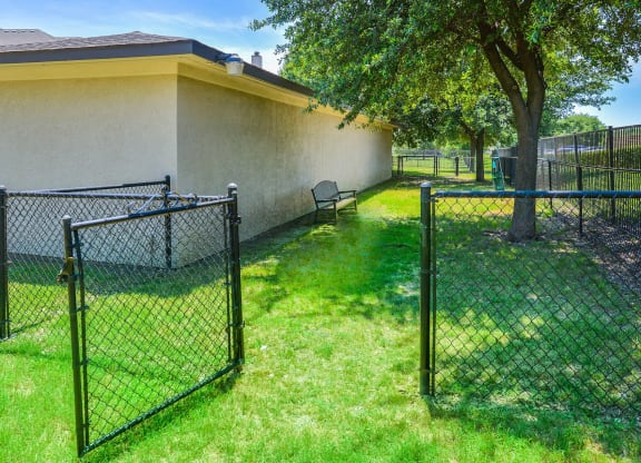 Dog run at Cypress Lake at Stonebriar in Frisco, TX!