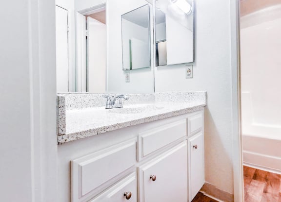 Village Park Apartments in Encinitas with Bathroom Vanity