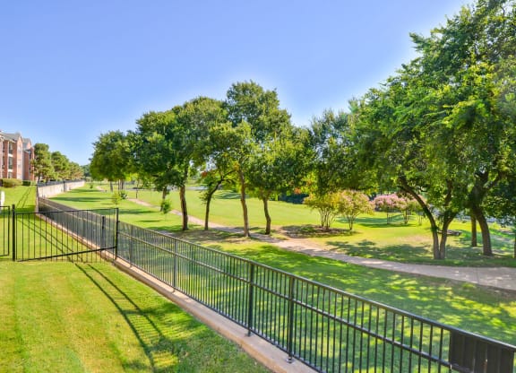 Enjoy outstanding golf course views from your home at Turnberry Isle Apartments in Dallas, TX offers 1,2 and 3 Bedroom Apartment Homes.