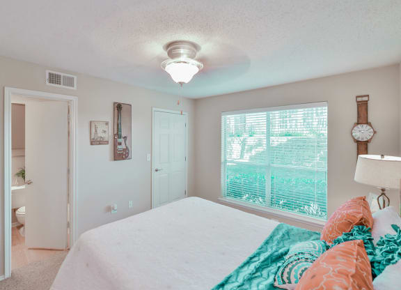 Spacious bedrooms