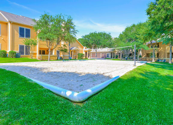 Sand Volleyball Court at The Winsted at Valley Ranch in Irving, TX, For Rent. Now leasing 1 and 2 bedroom apartments.
