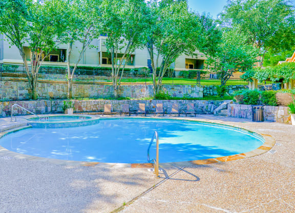 1 of 3 Pools with Cabanas at The Winsted at Valley Ranch in Irving, TX, For Rent. Now leasing 1 and 2 bedroom apartments.