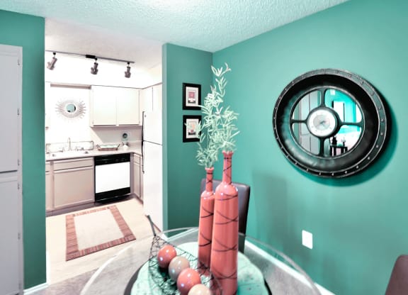 Spacious dining rooms