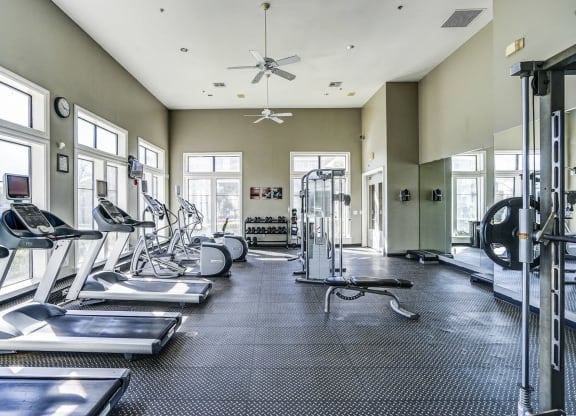 High-energy fitness center at Cypress Lake at Stonebriar in Frisco, TX!