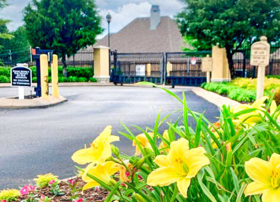 Controlled gated entry for 1, 2, and 3 bedroom Apartment Homes at Sonoma Grande Tulsa, OK