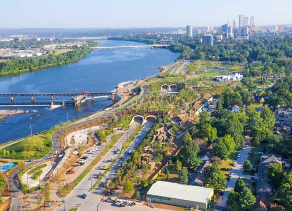 Riverside Park Apartments Tulsa Oklahoma Dog Friendly Arkansas RIver Views