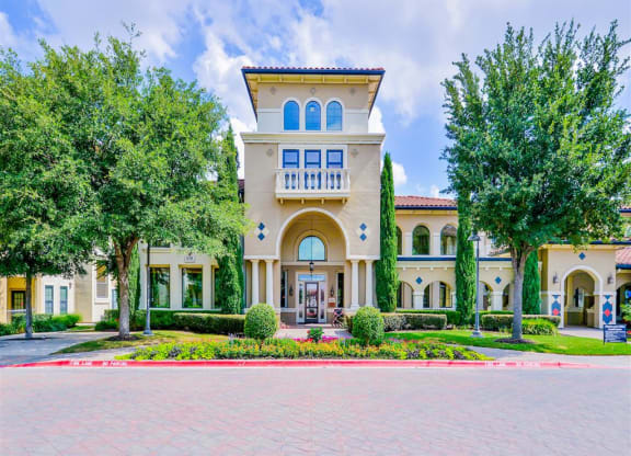 Leasing office at Mission at La Villita Apartments in Irving, TX offers 1, 2 & 3 bedroom apartment homes with appliances.