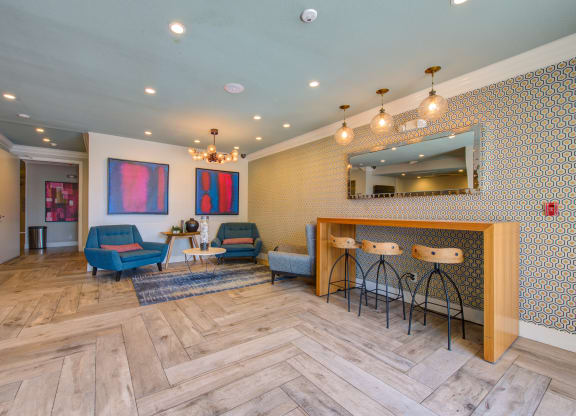 the lobby at 353 sacramento street