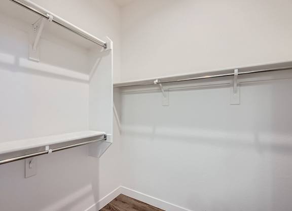 Walk-In Closets With Built-In Shelving at Hampton Meridian, Arizona