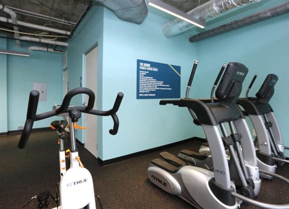 High Tech Fitness Center at Link Apartments® Canvas, Georgia, 30312