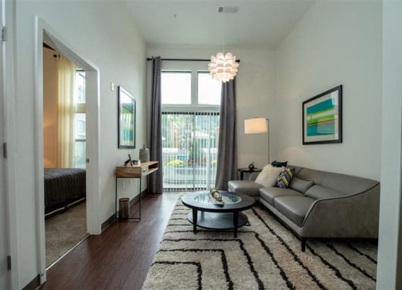 Bright Living Room at Link Apartments® Canvas, Atlanta