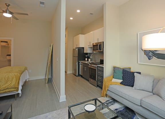 Gorgeous Bedroom View at Link Apartments Innovation Quarter, North Carolina