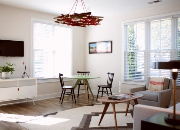 Spacious Living Room at Link Apartments® Mixson, South Carolina, 29405