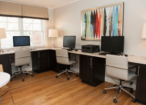 Business Center at Glen Lennox Apartments, North Carolina