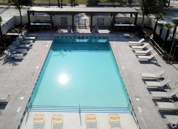 Large saltwater pool at Link Apartments® Mixson, North Charleston, SC, 29405