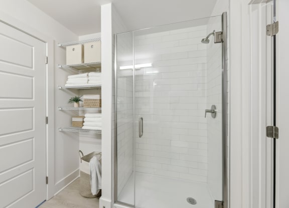 Bathroom at Link Apartments® H Street, Washington, DC, 20002