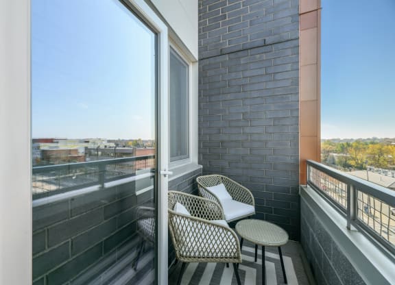 Large Balcony And Patio at Link Apartments® H Street, Washington, Washington