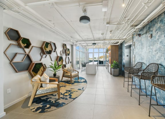 Lobby Area at Link Apartments® H Street, Washington, 20002