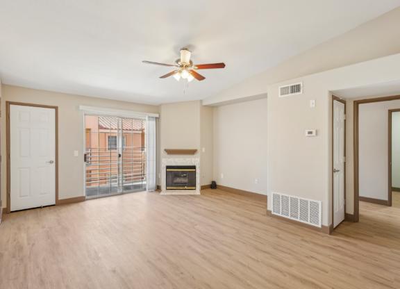 Fireplace Living Area at Craig Ranch Villas, North Las Vegas, NV, 89031