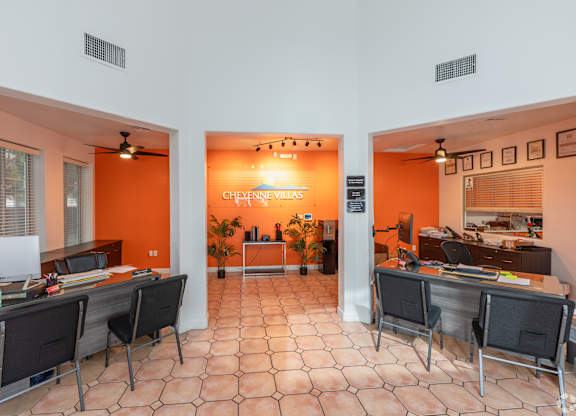 Inside Leasing Office at Cheyenne Villas, North Las Vegas, Nevada