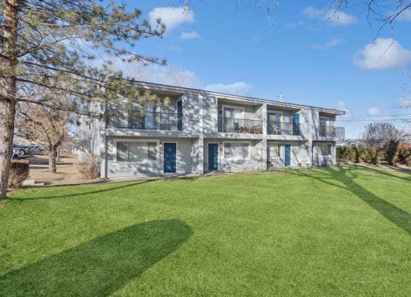 Exterior views of Vale Townhomes